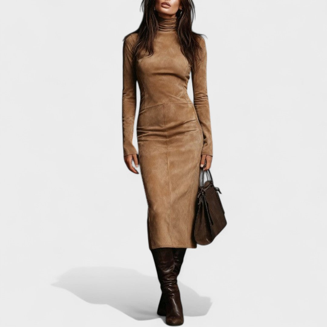 Arvielle | Elegantné šaty z semišu