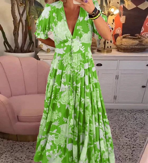 Sicília — Plynulá a elegantná letná šaty