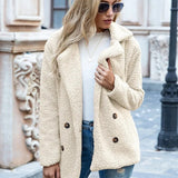 Sarvianne | Štýlový útulný teddy kabát