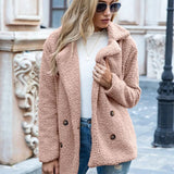 Sarvianne | Štýlový útulný teddy kabát