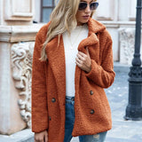 Sarvianne | Štýlový útulný teddy kabát