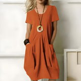Céline™ — Elegantná voľná róba so zvýrazneným bruchom