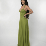 Cristina - Vestido Maxi Verdant